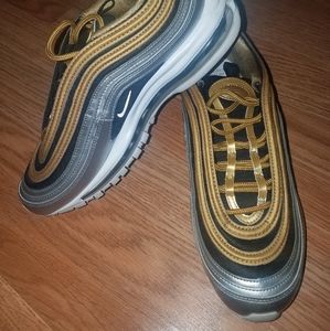 Wmns Nike Air Max 97 Metallic Gold/Black size 8.5